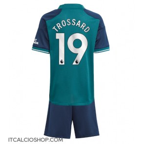 Arsenal Leandro Trossard #19 Terza Maglia Bambino 2023-24 Manica Corta (+ Pantaloni corti)